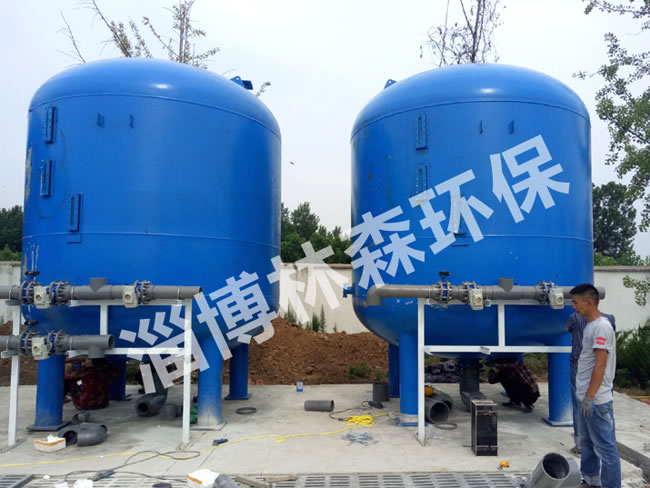 臨沂大型除氟設備現場